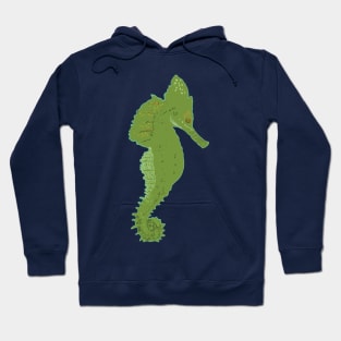 Green Sea Horse Hoodie